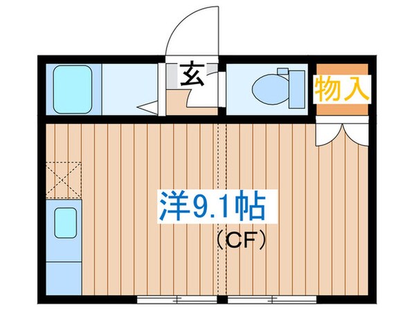 ツインブランシェ東館の物件間取画像